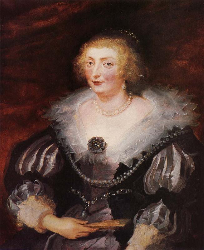 Peter Paul Rubens Portrait of duchess Germany oil painting art